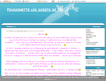 Tablet Screenshot of poussinette-couture.doremiblog.com